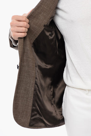 CC COLLECTION Giacca a 2 Bottoni Due Spacchi Revers Classico e Tasca con Aletta 