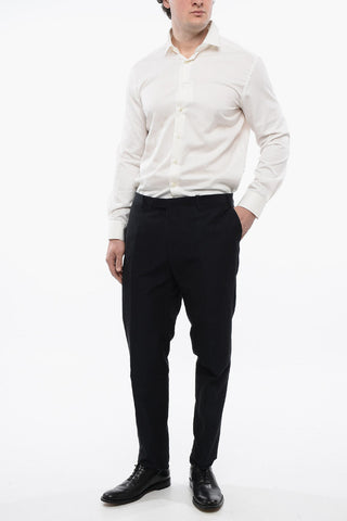 CC COLLECTION Pantaloni 4 Tasche RIGHT in Cotone e Lino