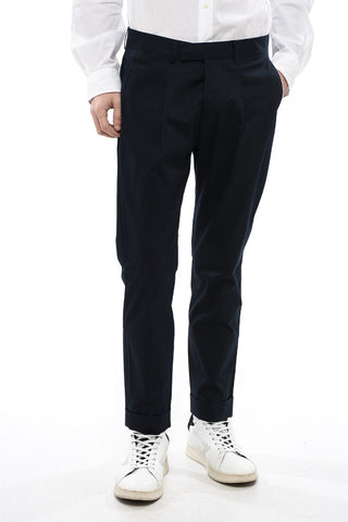 CC COLLECTION Pleated Cotton Pants