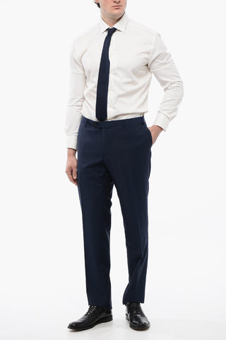 Slim Fir Virgin Wool Pants