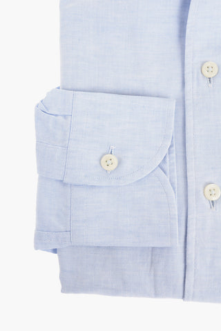 ID Linen Blend Shirt with Flush Breast-pocket