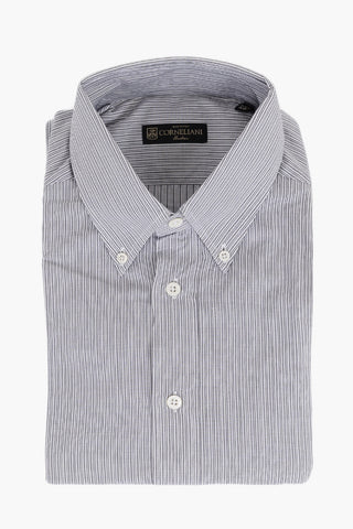 Camicia Button-down a Righe Balanced