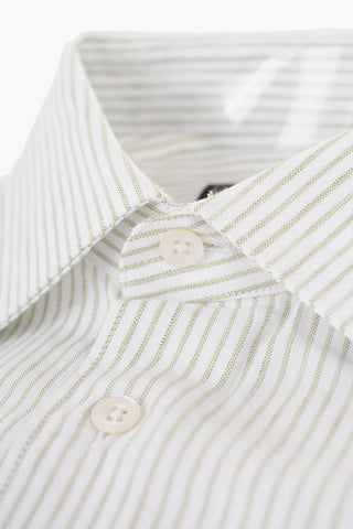 Awning Striped Linen Blend Shirt