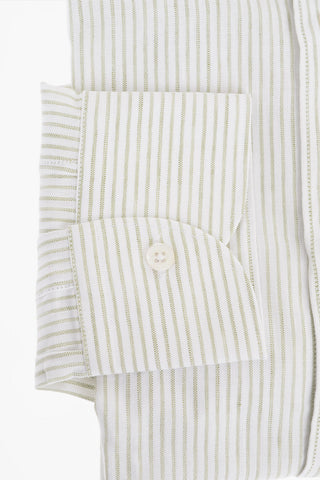 Awning Striped Linen Blend Shirt
