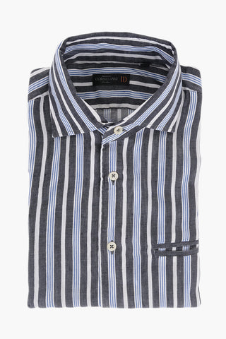 ID Balanced Stripe Cotton Shirt
