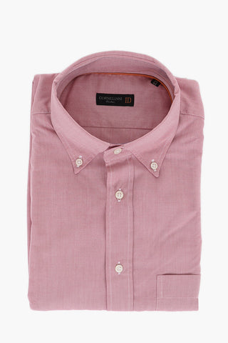 ID Button-down Cotton Shirt with Breast-pocket