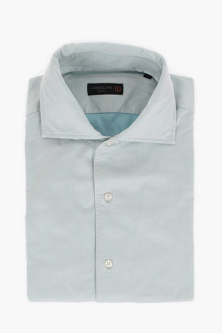 ID Standard Collar Twill Cotton Shirt
