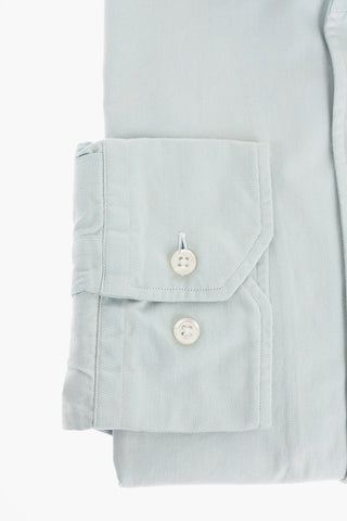 ID Standard Collar Twill Cotton Shirt