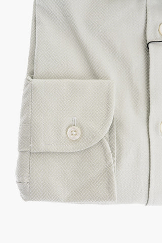 Camicia in Cotone COUTURE con Motivo Geometrico