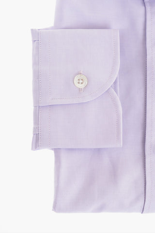 Popeline Cotton Shirt with Standard Collar