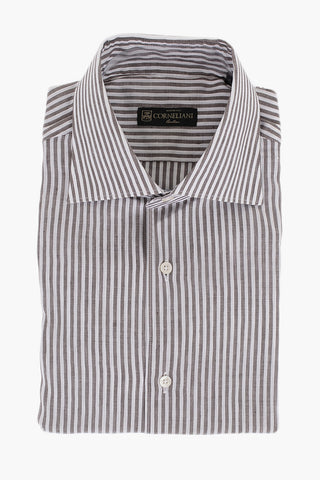 Awning Striped Linen Blend Shirt