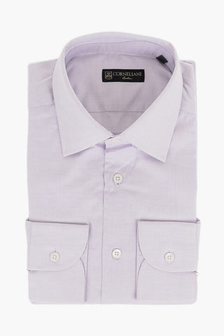 Micro Pin Checked Cotton Shirt