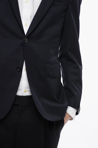 Notch Lapel ACADEMY Virgin Wool Blazer
