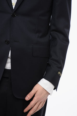 2 Button MANTUA Extrafine Virgin Wool Blazer