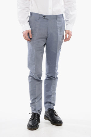 CC COLLECTION 4-Pocket Cotton-Piqué Trousers