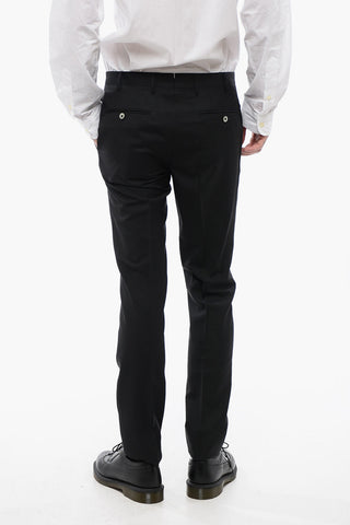 Mohair Blend ACADEMY Pants with Flush Pockets