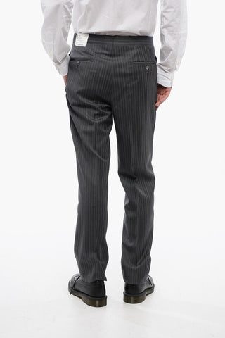 CC BROTHERS Pantaloni CERIMONIA MASTER con Fantasia a Righe