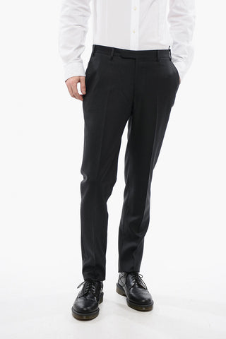 BI ELASTIC Pantaloni in Lana Extrafine