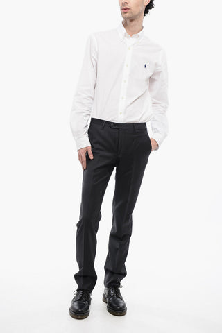 Pantaloni LEADER in Lana Vergine