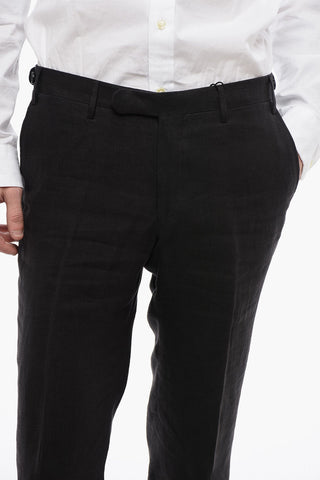 TREND Linen NEW SPORTIVE Pants with Belt Loops