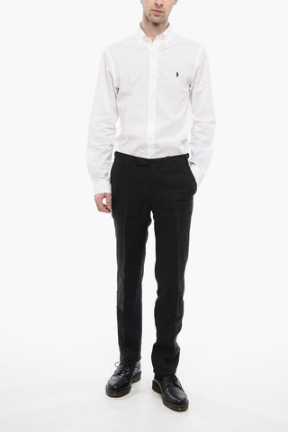 TREND Linen NEW SPORTIVE Pants with Belt Loops
