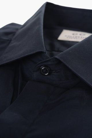 CC COLLECTION Popeline Cotton Shirt with Cuffs