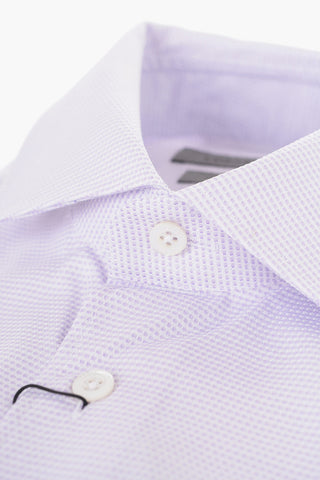 Geometric Patterned Cotton Wrinkle Free Shirt
