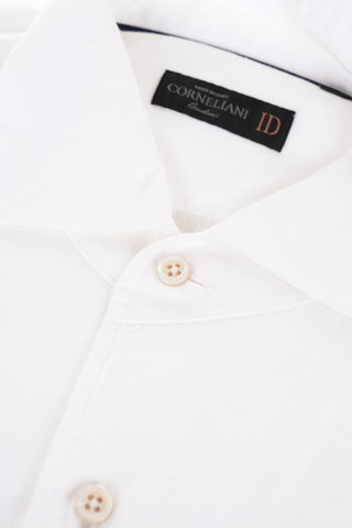 ID Linen Blend Shirt with Flush Breast-pocket