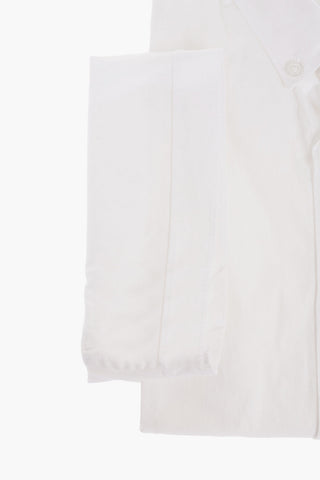 CC COLLECTION Camicia Button-down a Maniche Corte in Misto Cotone