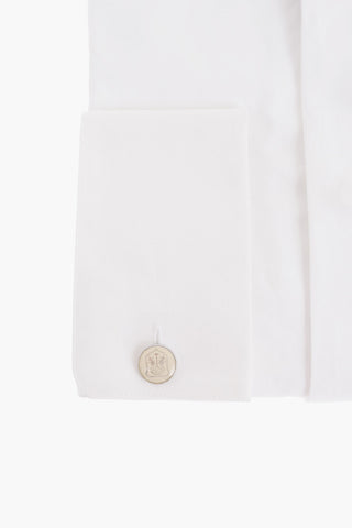Wing-tip Collar Cotton Shirt