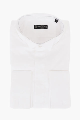 Cammicia Wing-tip in Popeline di Cotone