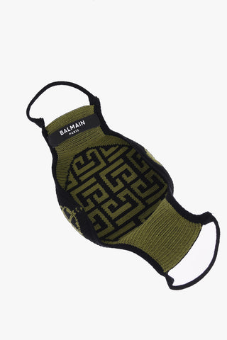 Mascherina in Misto Cotone con Monogram