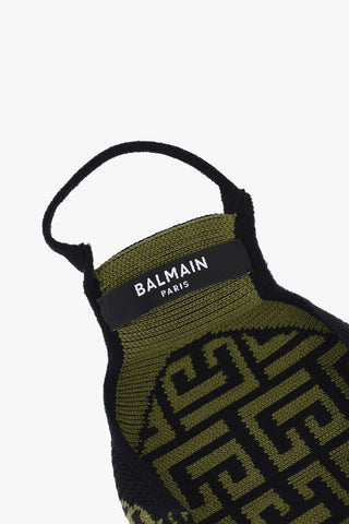 Mascherina in Misto Cotone con Monogram