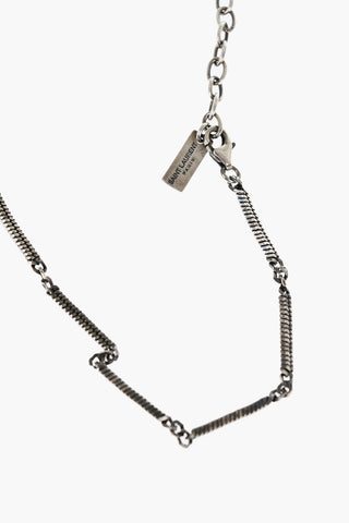 Oxyde Effect TRIANGLE Brass Necklace