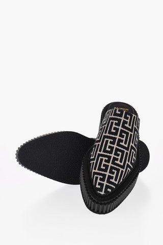 Monogram Sabot With Creeper Sole