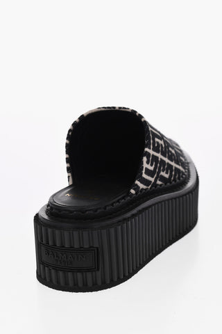 Monogram Sabot With Creeper Sole