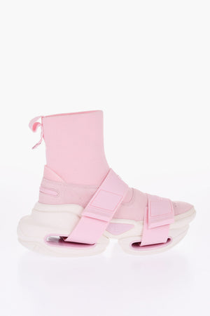 High-Top-Sock-Sneaker mit Riemenverschluss