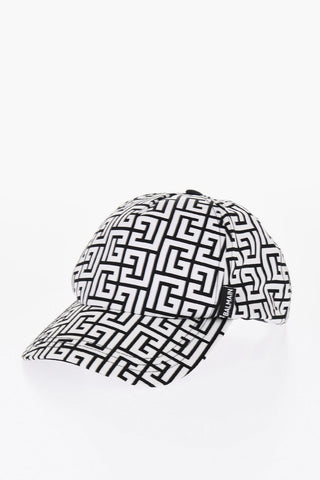 Nylon Monogrammed Cap Hat