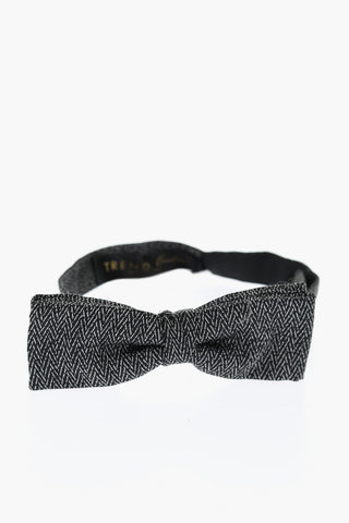 TREND Herringbone Silk Bow Tie