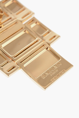 Gold-toned Earrings with Clip Closure