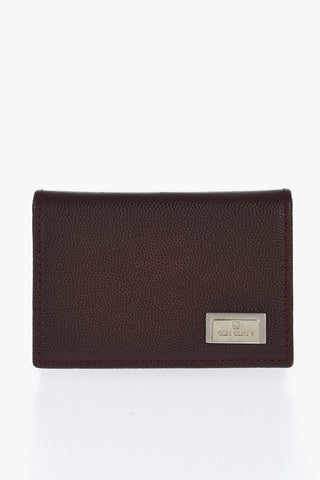 Grain de Poudre Leather Bifold Card Holder