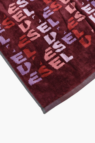 HOME LINEN Cotton RIPPED LOGO Bath Towel
