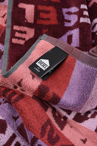 HOME LINEN Cotton RIPPED LOGO Bath Towel