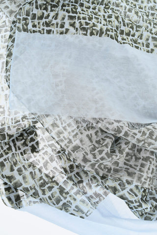 Camouflage Patterned Foulard