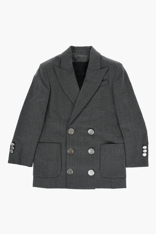 Blazer Doppiopetto con Rever a Lancia