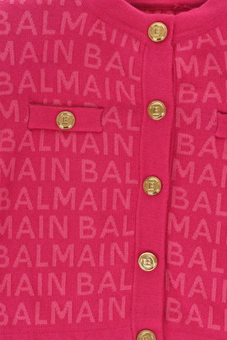 Cardigan Logato con Imbottiture Rimovibili