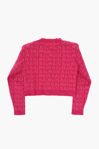 Cardigan Logato con Imbottiture Rimovibili