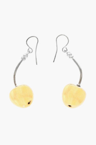 Orecchini CHERRY in Ottone con Pendente