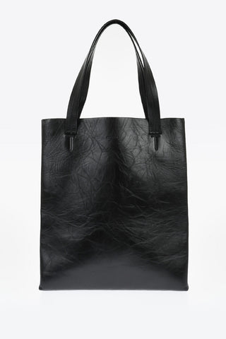 Borsa Tote FOLDABLE in Pelle con Tasche Interne