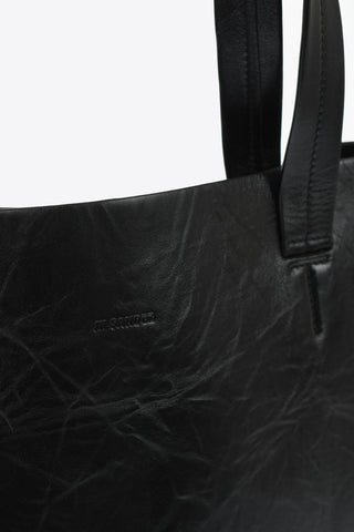 Borsa Tote FOLDABLE in Pelle con Tasche Interne